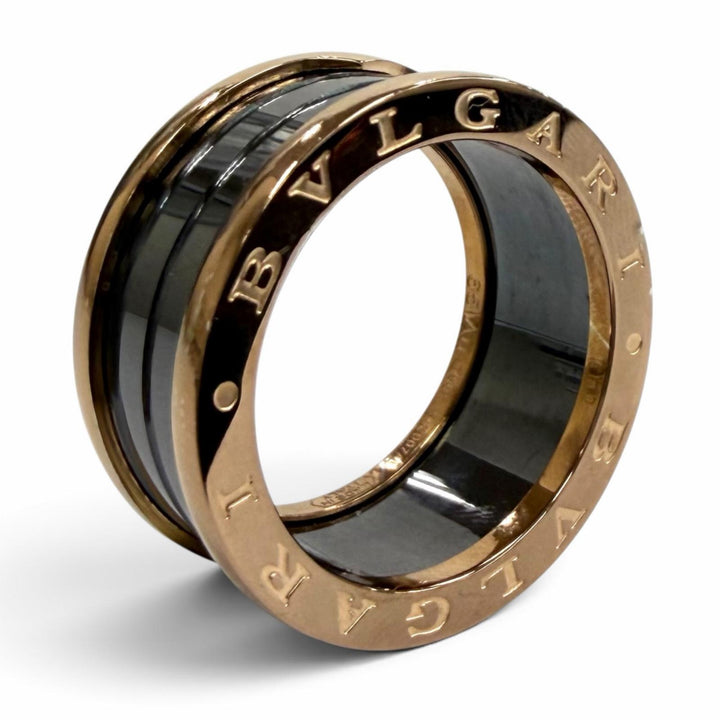 Excellent BVLGARI Ring ring Bee zero one ring 750(PG) 65 (equivalent to JP24)
