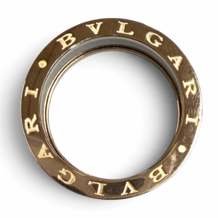 Excellent BVLGARI Ring ring Bee zero one ring 750(PG) 65 (equivalent to JP24)