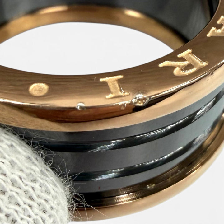 Excellent BVLGARI Ring ring Bee zero one ring 750(PG) 65 (equivalent to JP24)