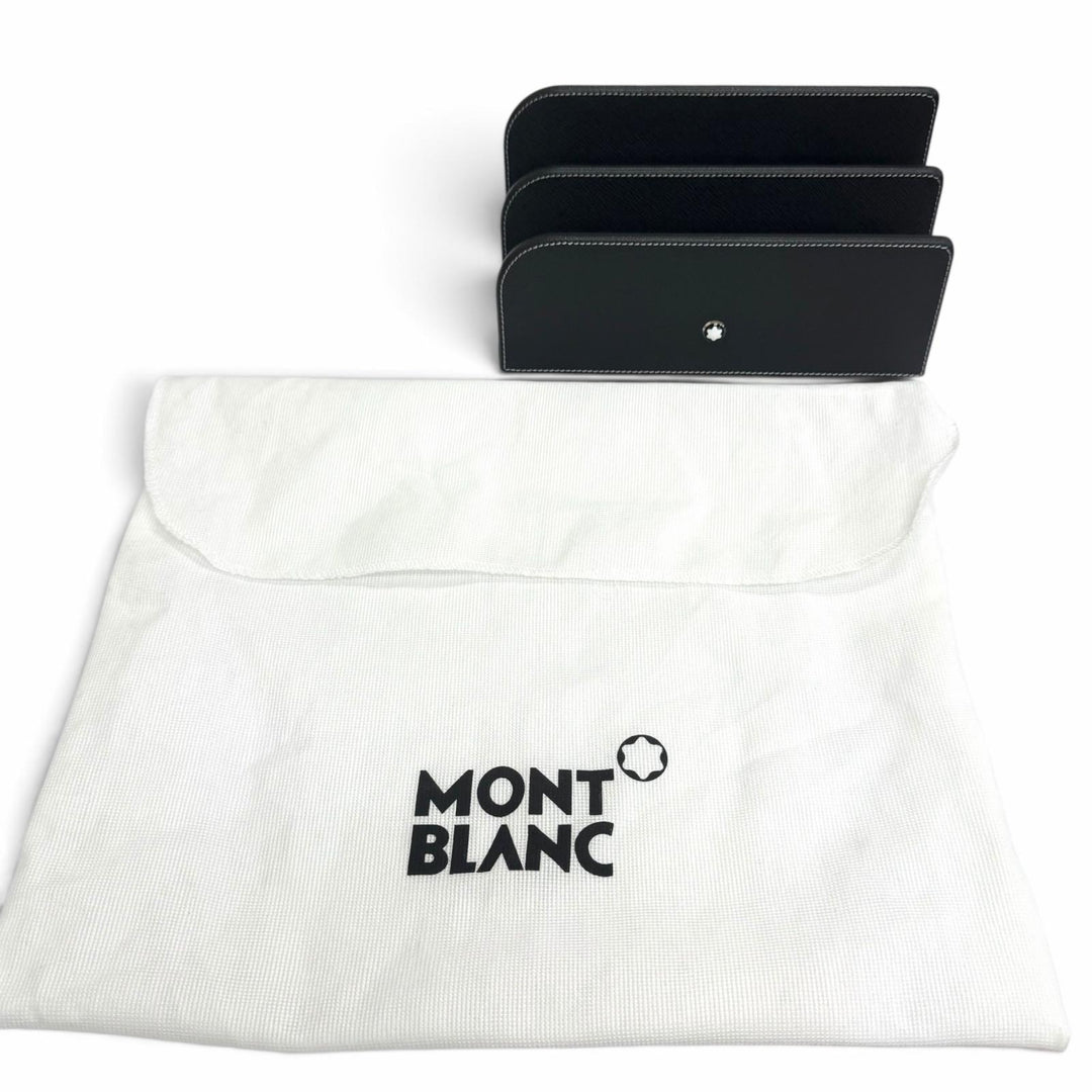 Excellent MONTBLANC White Star Desktop Letter Rack
