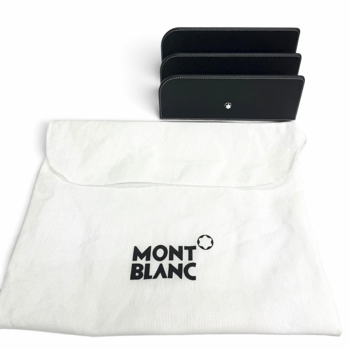 Excellent MONTBLANC White Star Desktop Letter Rack