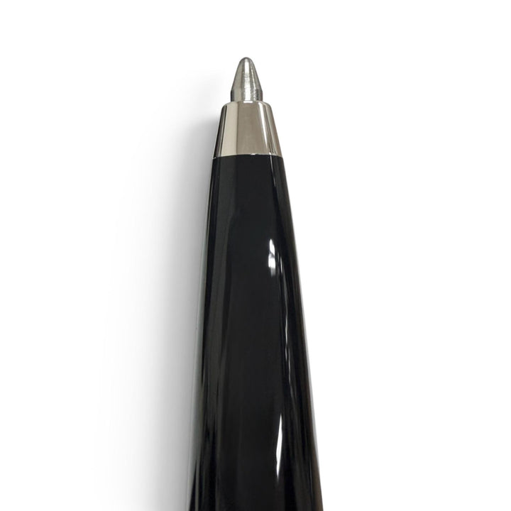 Pristine Cartier Ballpoint pen Diaboro de Cartier black Blue Gemstone
