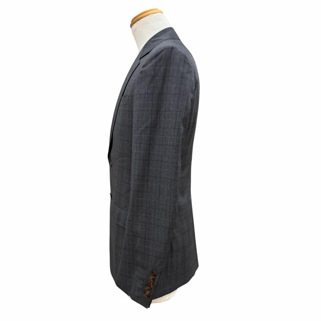 Excellent GUCCI two-piece set gray wool mens 44 429341