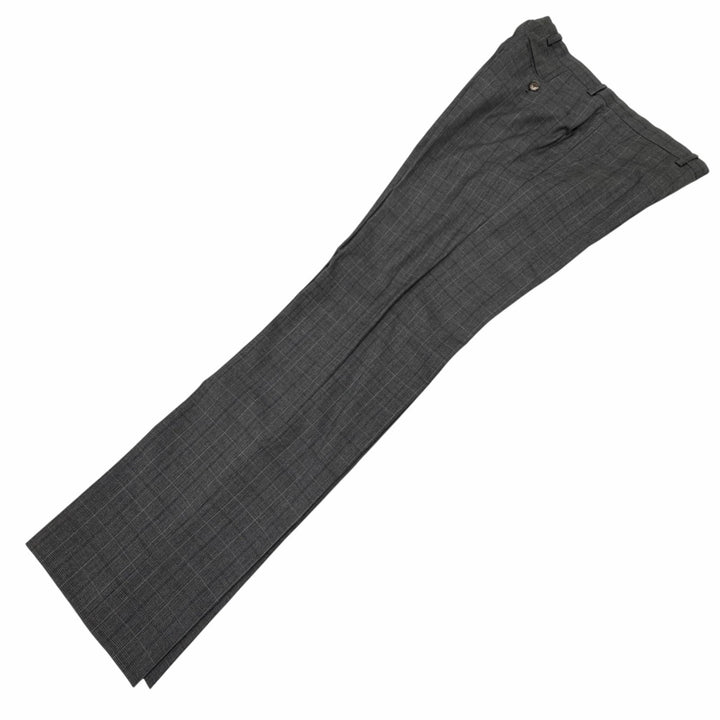 Excellent GUCCI two-piece set gray wool mens 44 429341