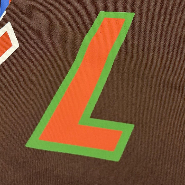 Pristine LOUIS VUITTON NBA Shorts Capsule Collection Drop2 Letter Shorts Brown