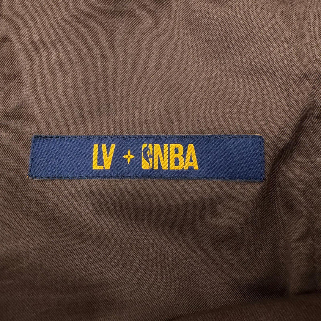 Pristine LOUIS VUITTON NBA Shorts Capsule Collection Drop2 Letter Shorts Brown