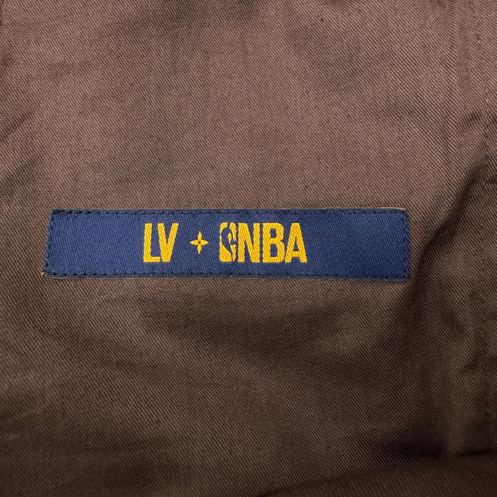 Pristine LOUIS VUITTON NBA Shorts Capsule Collection Drop2 Letter Shorts Brown