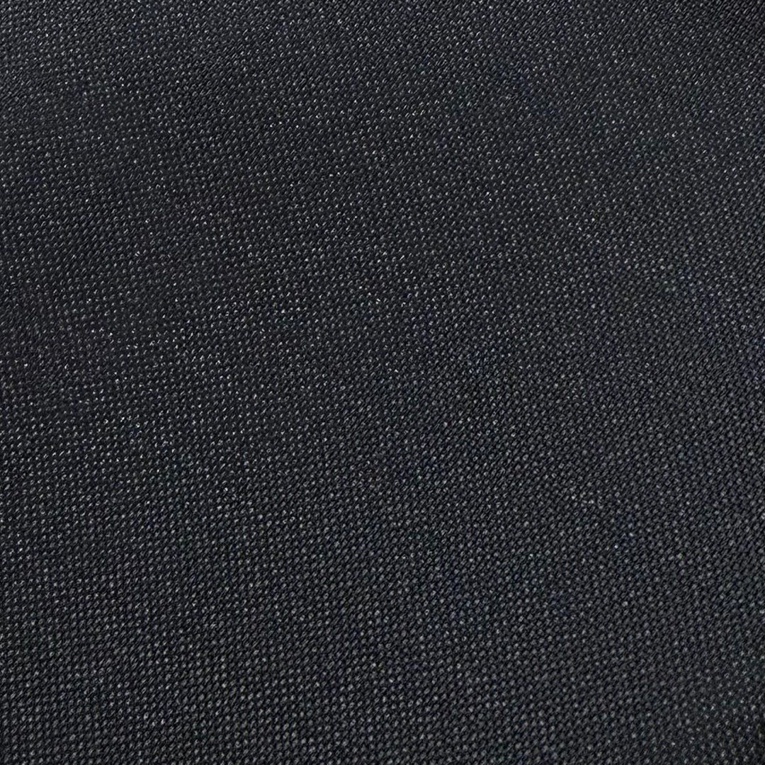 Pristine DIOR slacks No-pleat trousers Navy wool mens IT 44