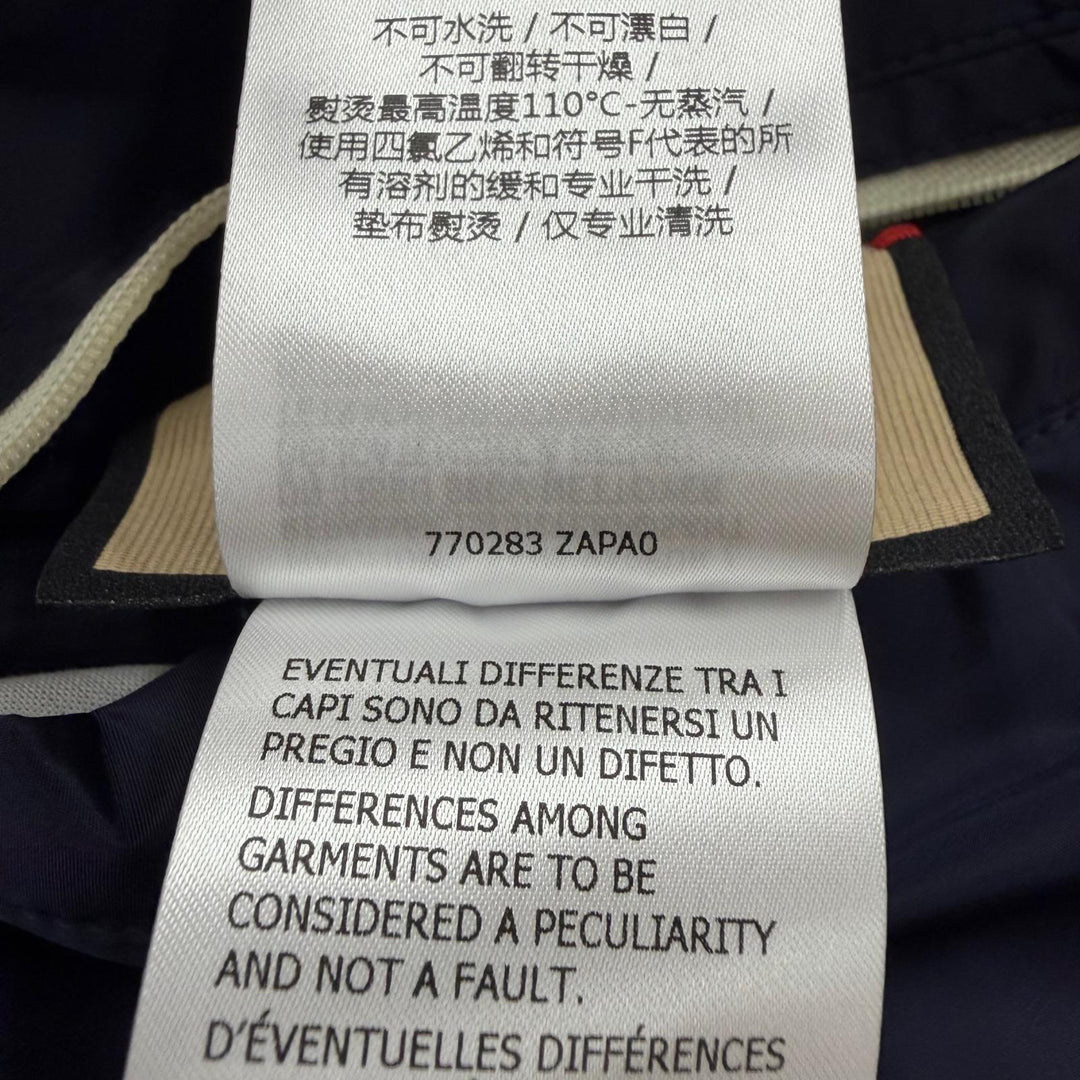 Excellent GUCCI Jacket GG print padded reversible zip-up blouson IT 48 770283