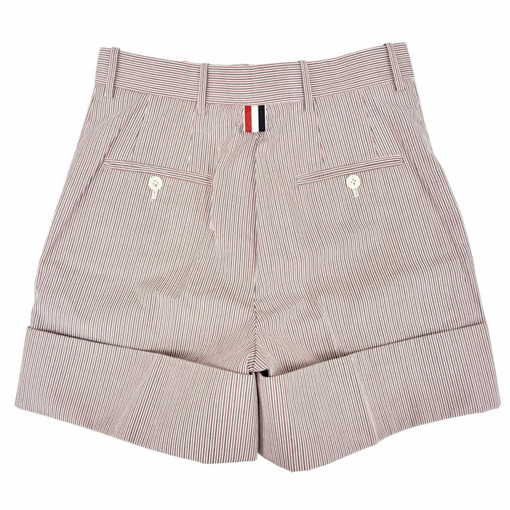 Excellent THOM BROWNE Shorts Red cotton Women IT 38 FTC436A