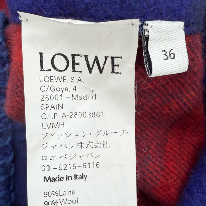 Great LOEWE Anagram Sleeveless Knit Sweater Vest wool Women IT 36 S2279490SL