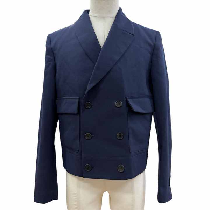 Great FENDI Blouson Logo-emblazoned buttons, asymmetrical double-breasted FWD199