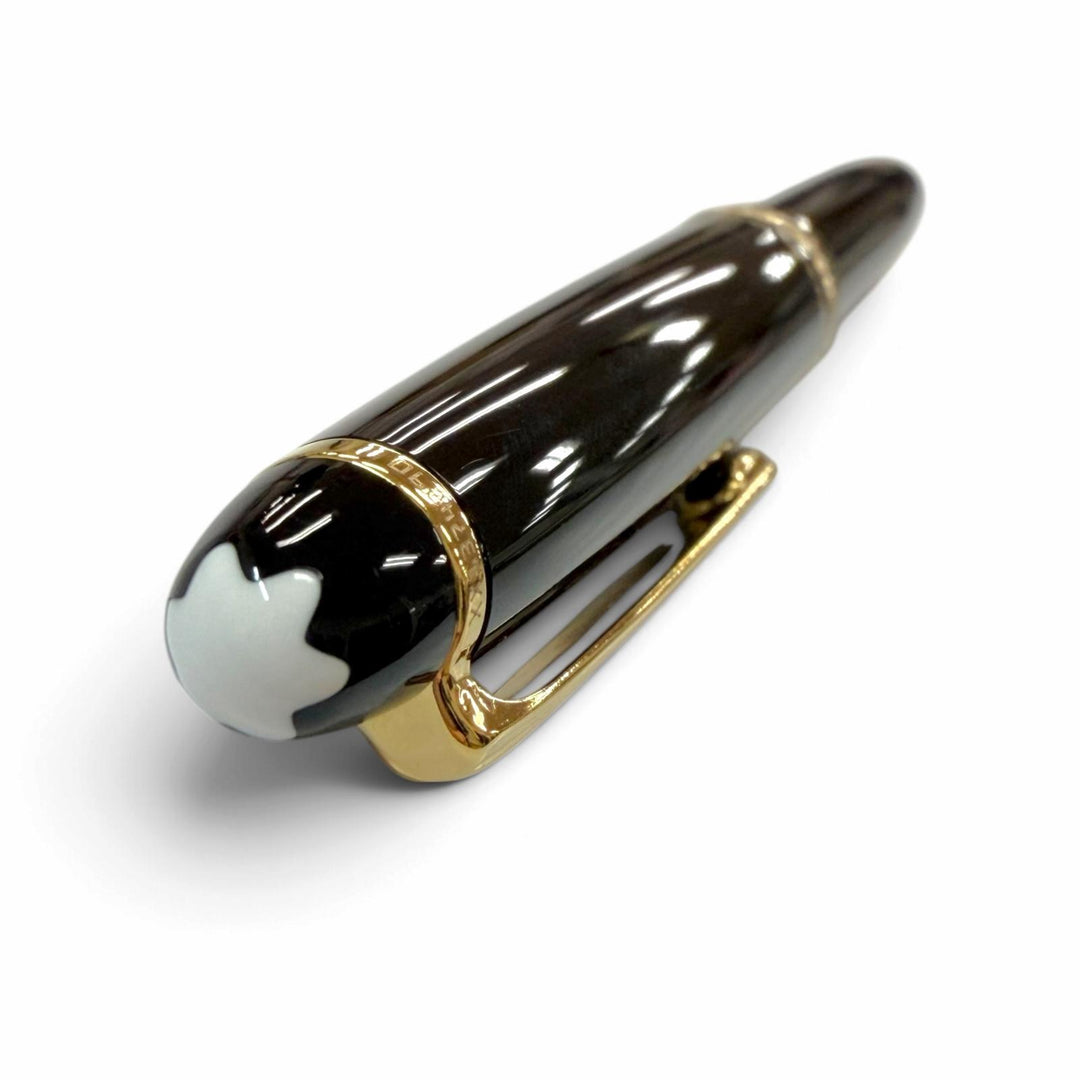 Great MONTBLANC Ballpoint pen Meisterstück Classic Pix White Star Twist Type