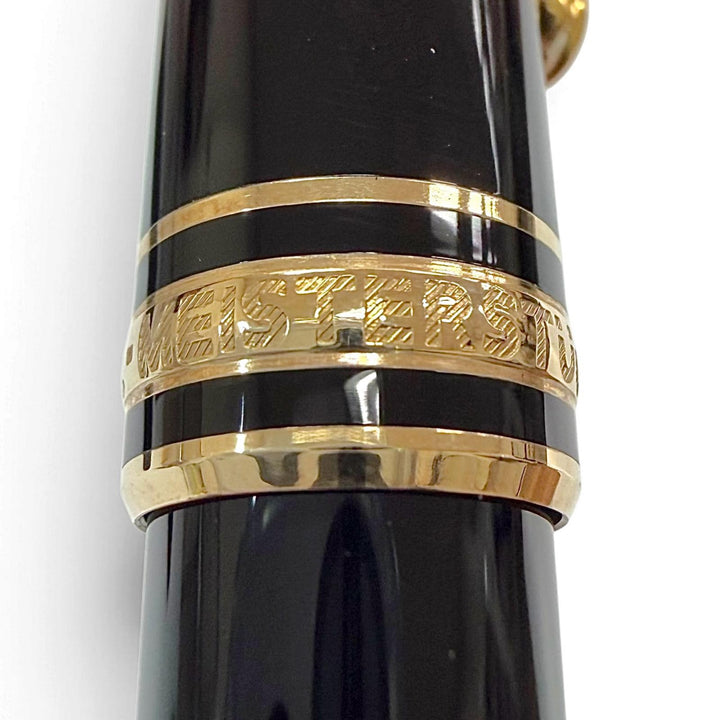 Great MONTBLANC Ballpoint pen Meisterstück Classic Pix White Star Twist Type