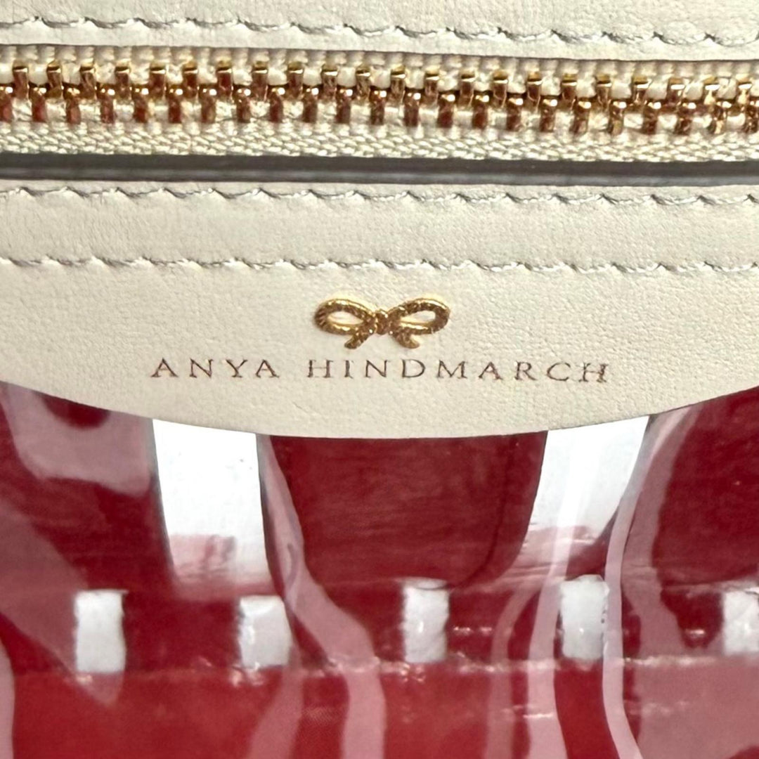 Excellent Anya Hindmarch Tote Bag Multi Stripes Tote Logo-print leather Women