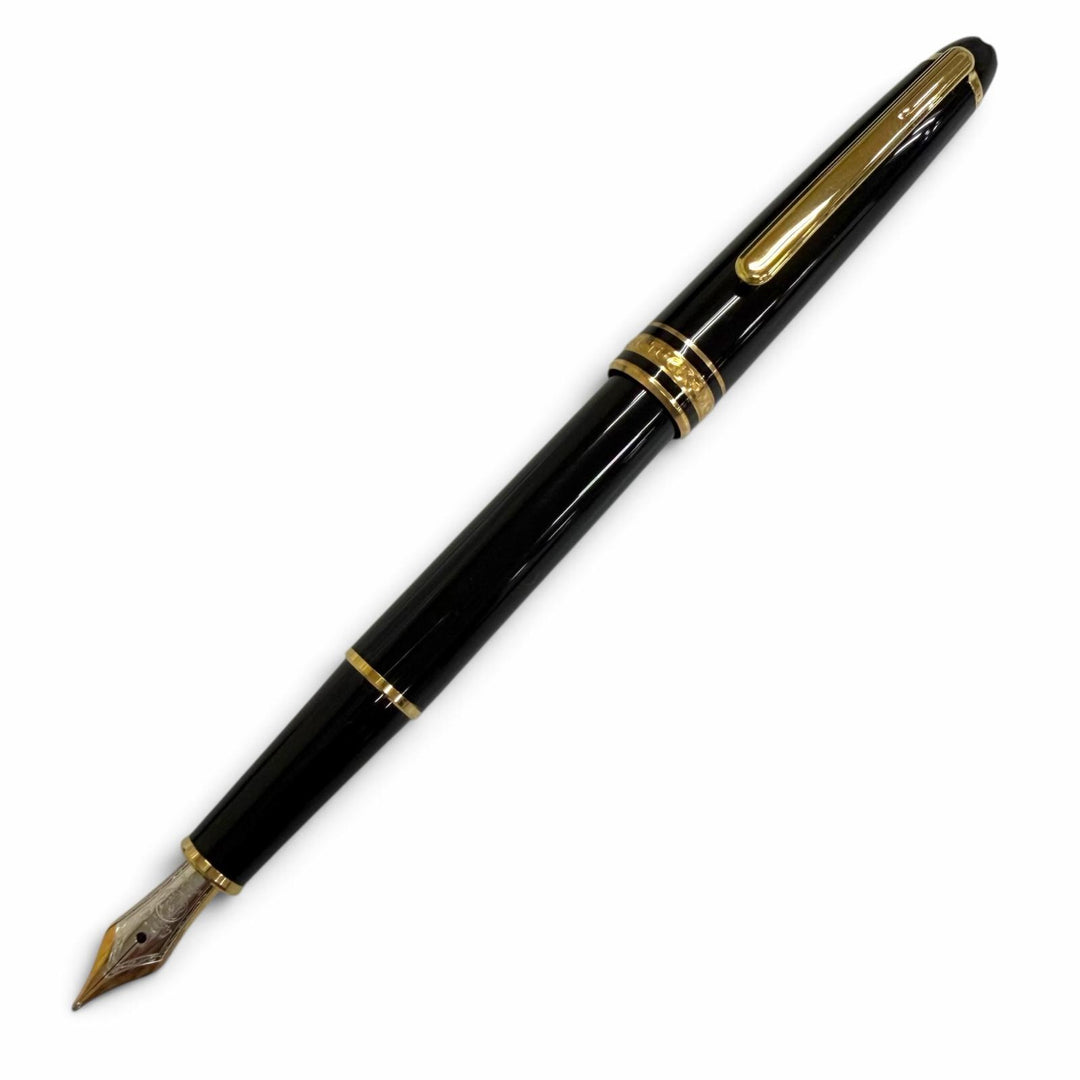 Excellent MONTBLANC fountain pen Meisterstück Classic black 14K mens
