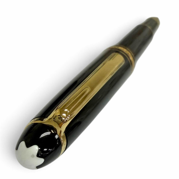 Excellent MONTBLANC fountain pen Meisterstück Classic black 14K mens