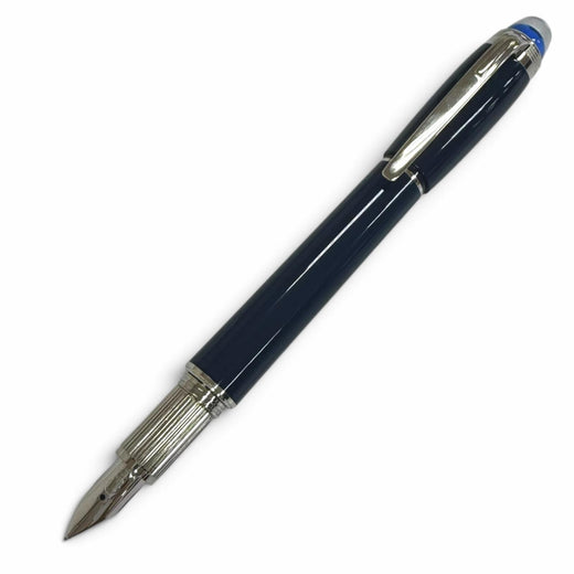 Pristine MONTBLANC fountain pen Starwalker Blue Planet