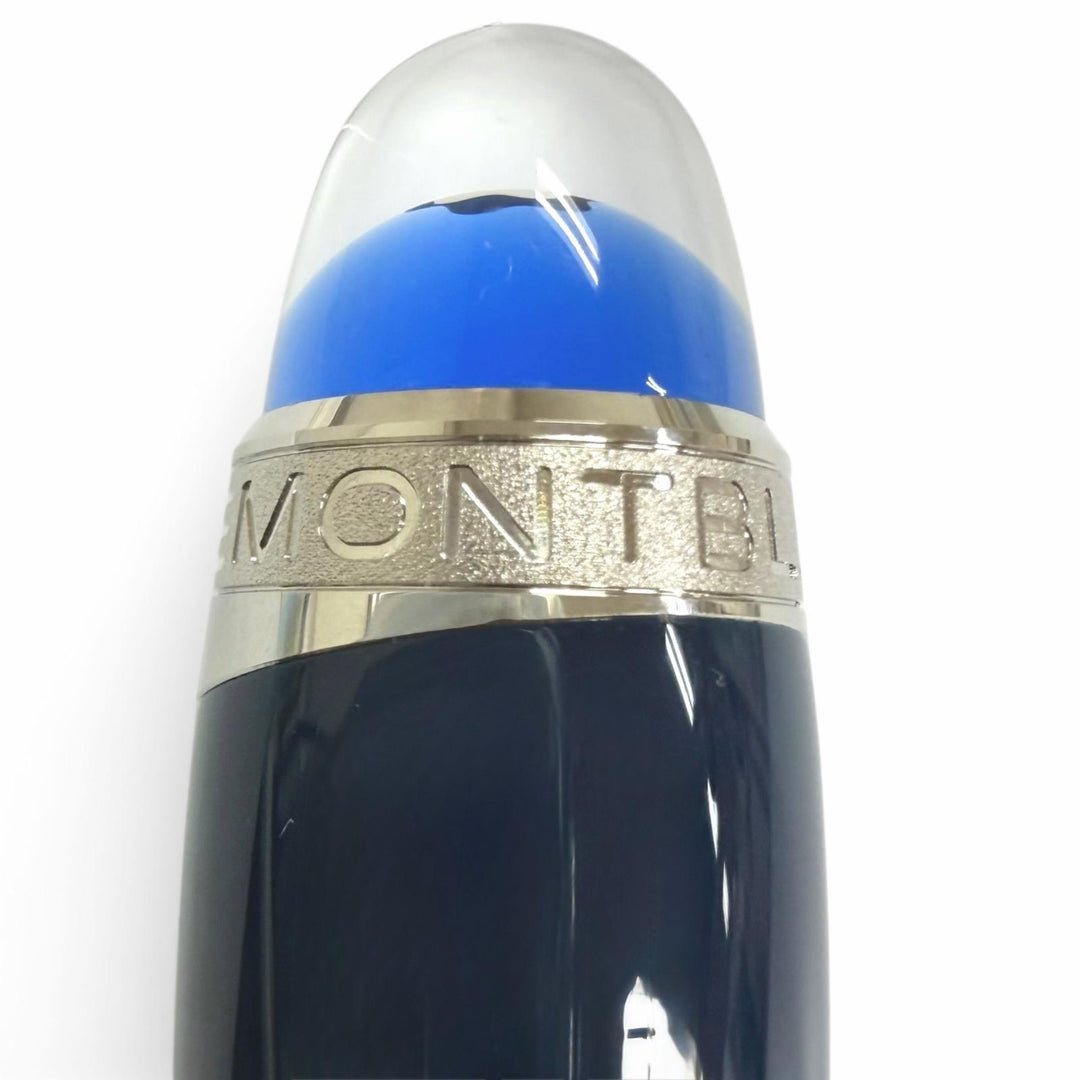 Pristine MONTBLANC fountain pen Starwalker Blue Planet
