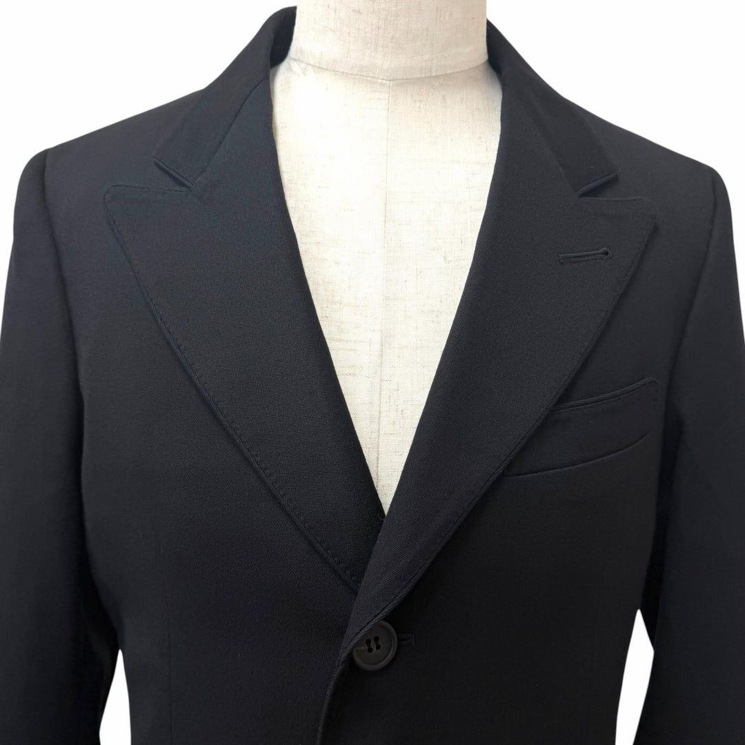Excellent Paul Smith LONDON Chester coat black wool mens L