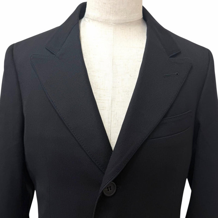 Excellent Paul Smith LONDON Chester coat black wool mens L
