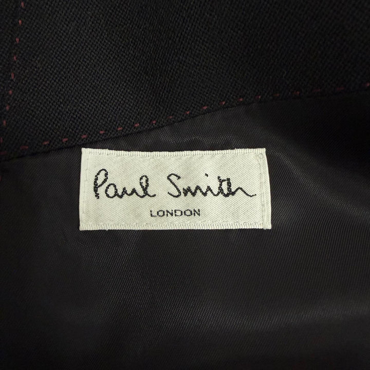 Excellent Paul Smith LONDON Chester coat black wool mens L