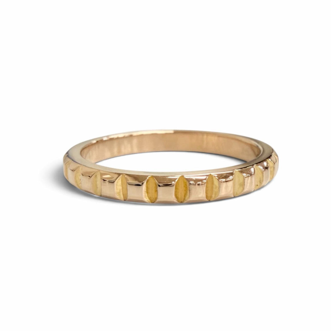 Excellent BOUCHERON Quatre Clou de Paris Small Ring 750(PG) Pink gold 45