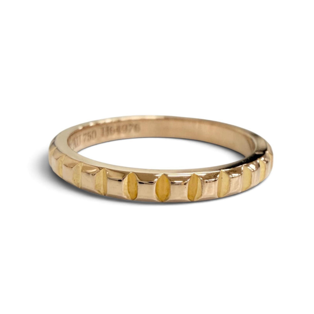 Excellent BOUCHERON Quatre Clou de Paris Small Ring 750(PG) Pink gold 45