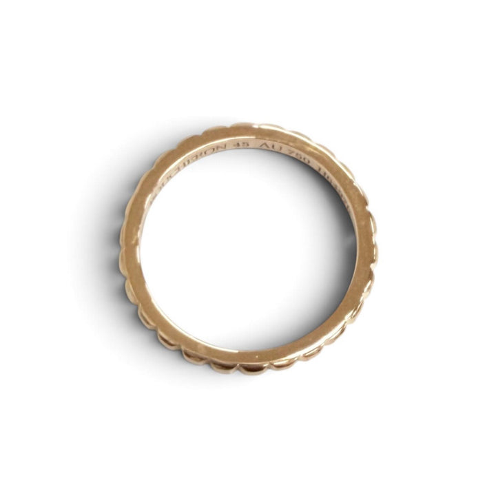 Excellent BOUCHERON Quatre Clou de Paris Small Ring 750(PG) Pink gold 45