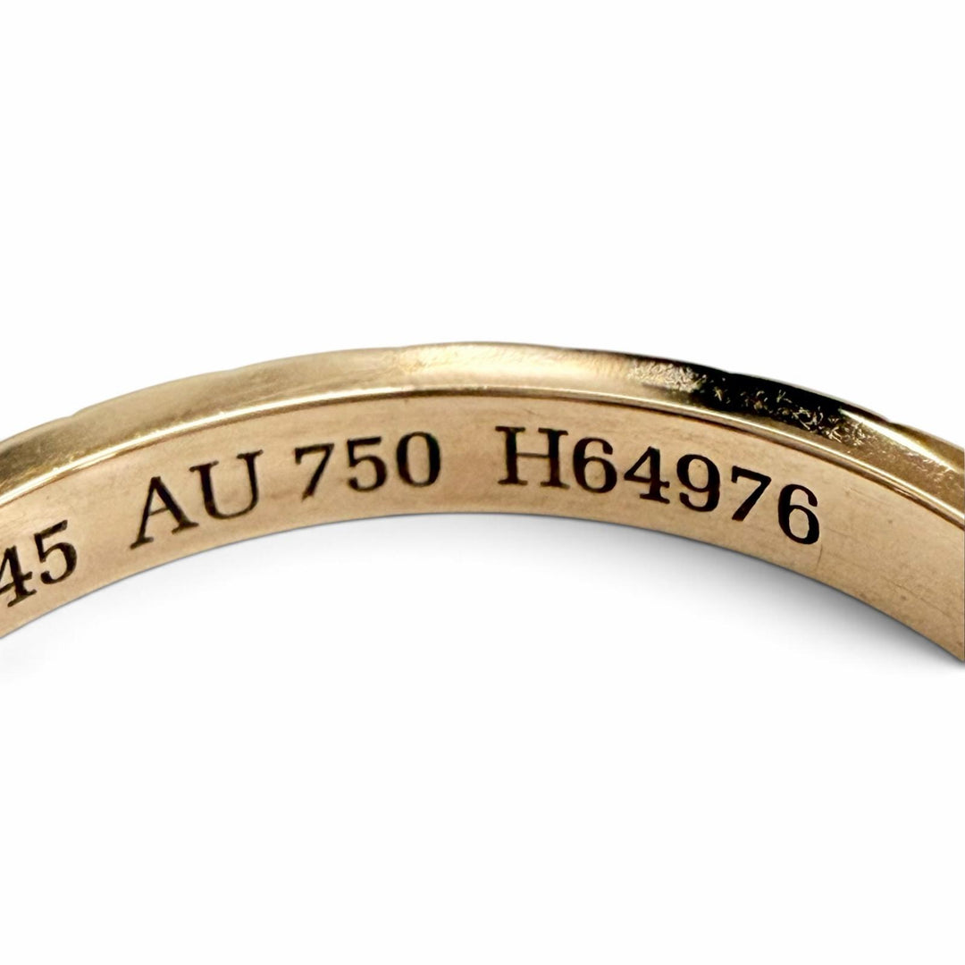 Excellent BOUCHERON Quatre Clou de Paris Small Ring 750(PG) Pink gold 45