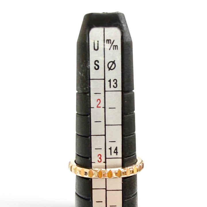 Excellent BOUCHERON Quatre Clou de Paris Small Ring 750(PG) Pink gold 45