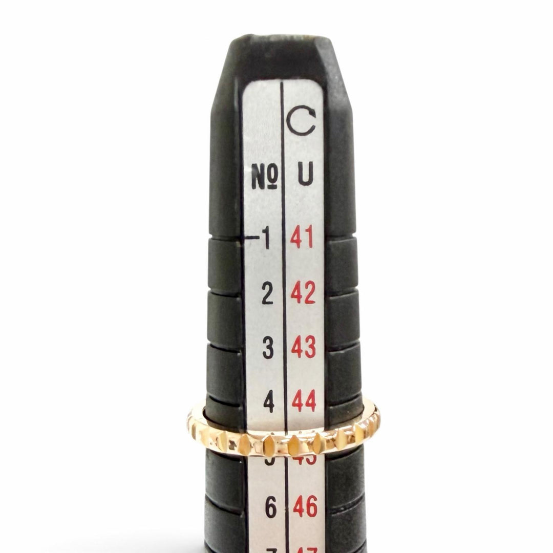 Excellent BOUCHERON Quatre Clou de Paris Small Ring 750(PG) Pink gold 45