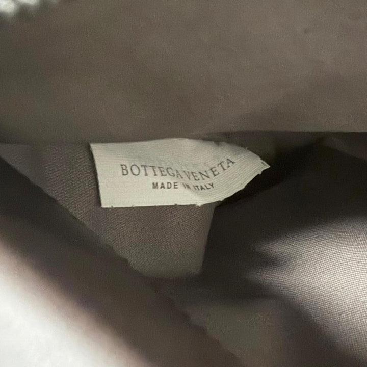 Excellent BOTTEGAVENETA Briefcase INTRECCIATO Dark brown leather mens 113095