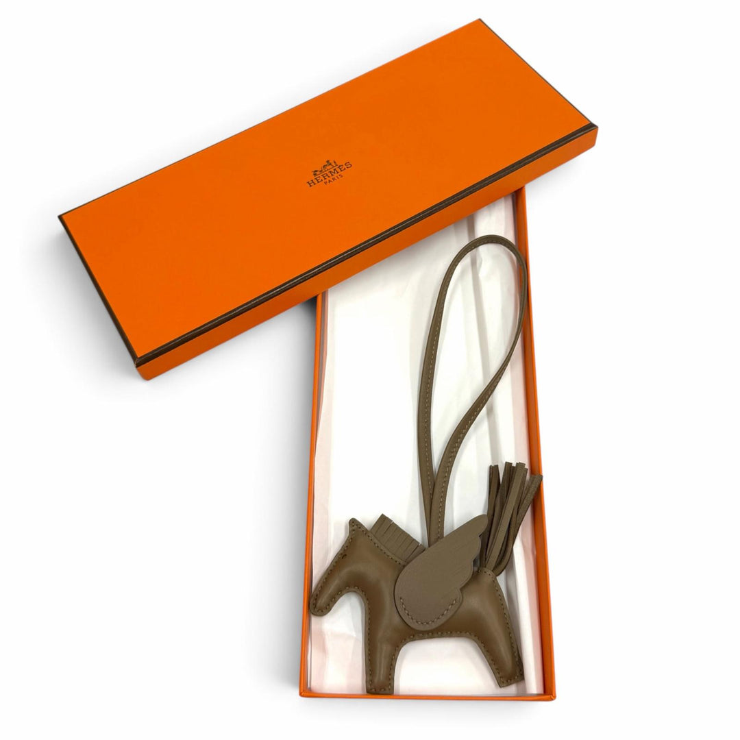 Pristine HERMES Bag charm Rodeo Pegasus PM Anyo Miro Women