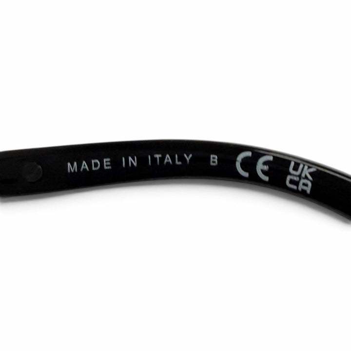 Excellent CHANEL Glasses COCO Mark Temple Square black Women 3489-S-A