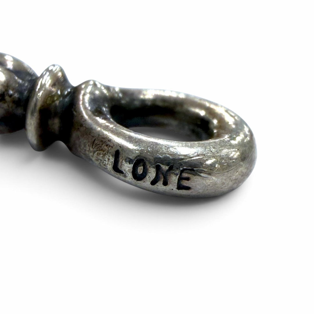 Great LONE ONES Necklace Thunderbird Pendant Snake Chain Silver 925 mens S