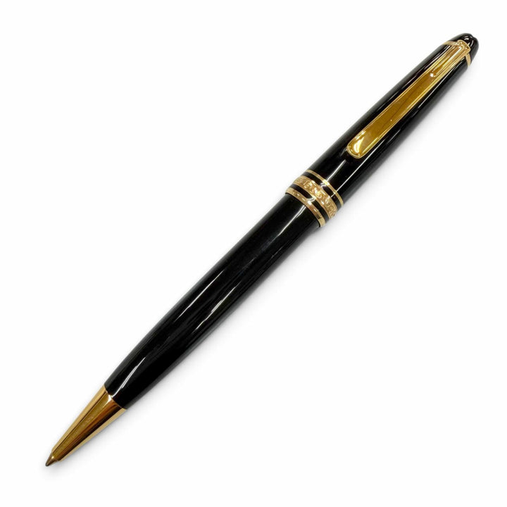 Great MONTBLANC Ballpoint pen Meisterstück Classic White Star Twist Type black