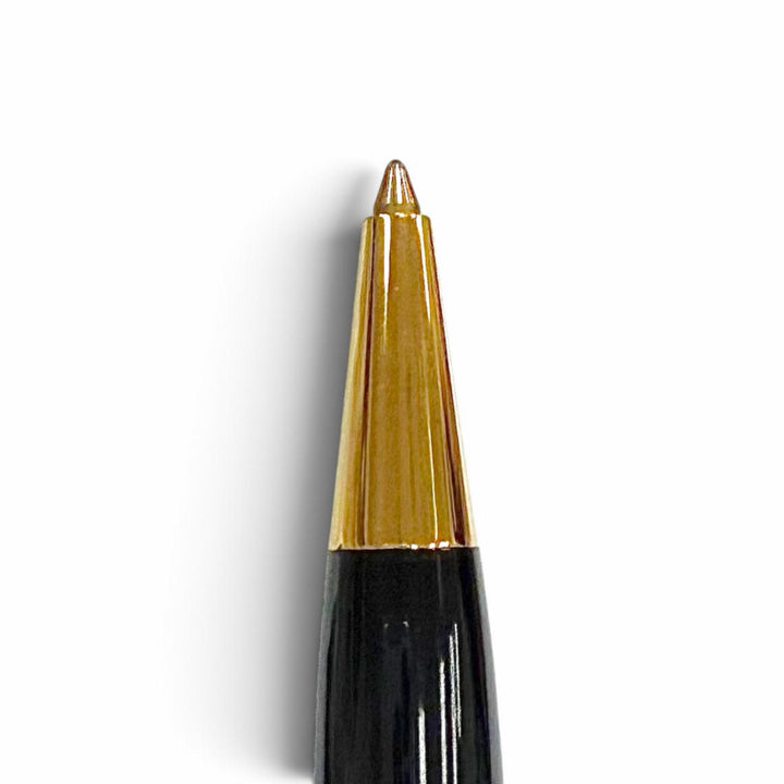 Great MONTBLANC Ballpoint pen Meisterstück Classic White Star Twist Type black