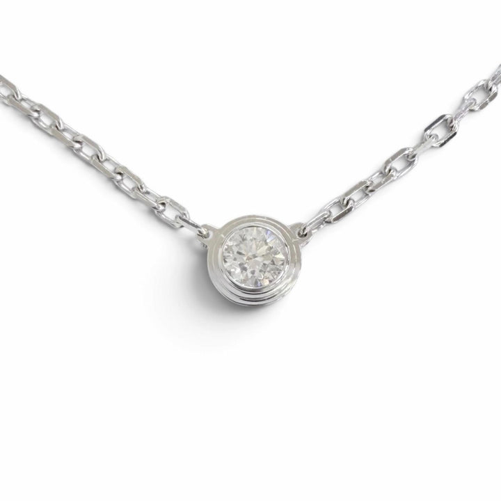 Excellent Cartier Amour SM Necklace 750(WG) Purchased in January 2026 171GPK