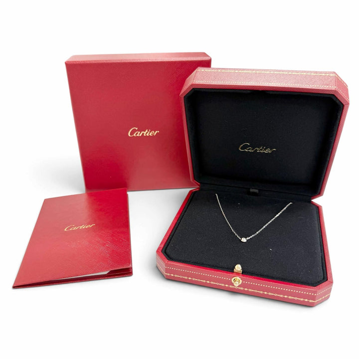 Excellent Cartier Amour SM Necklace 750(WG) Purchased in January 2026 171GPK