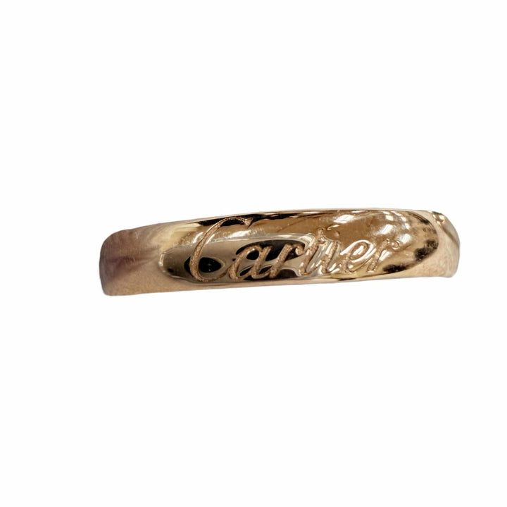 Excellent Cartier ring Trinity ring SM Three color gold Yellow Gold AU750 48