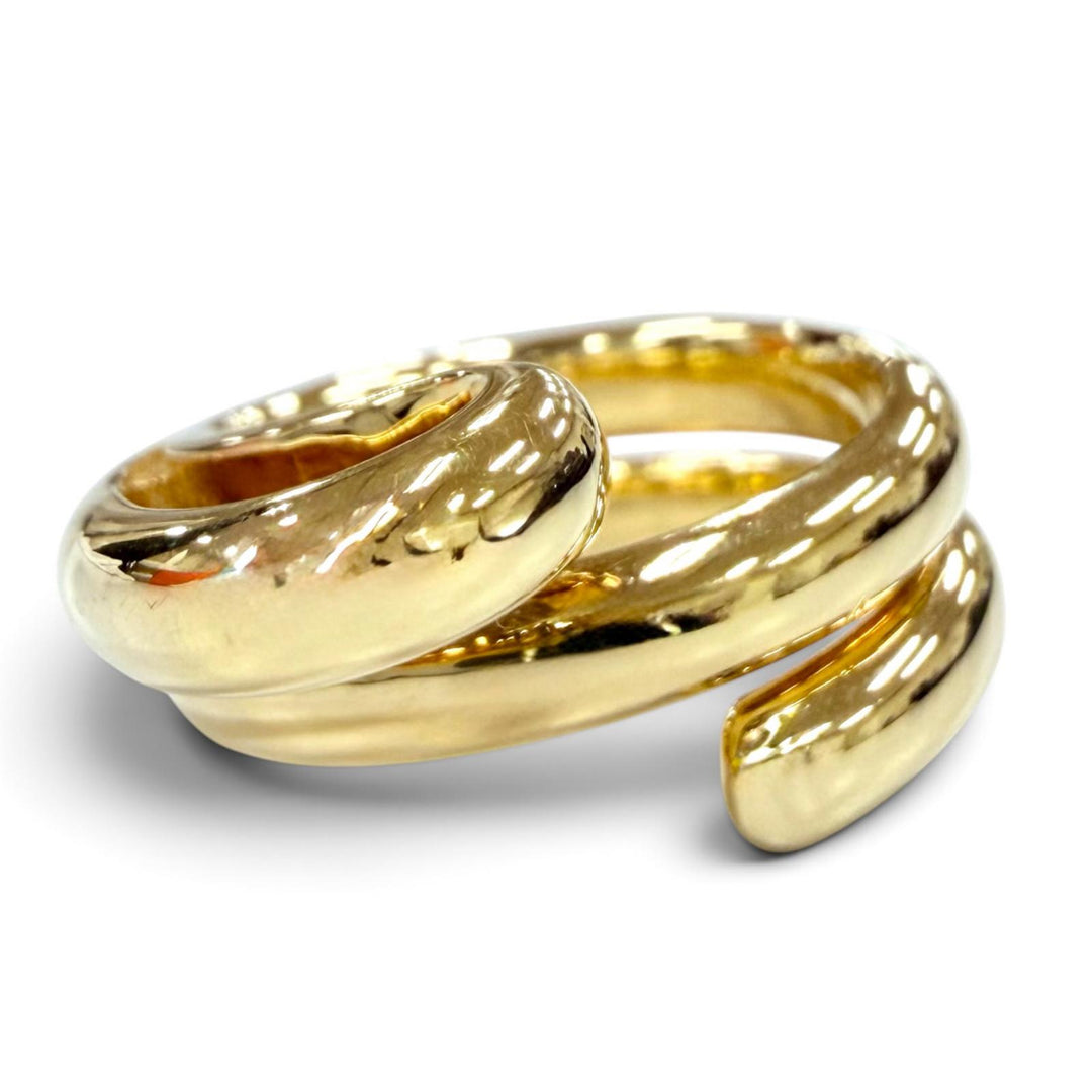 Great BOTTEGAVENETA Ring ring Bandeau ring gold AG925 Women 804848