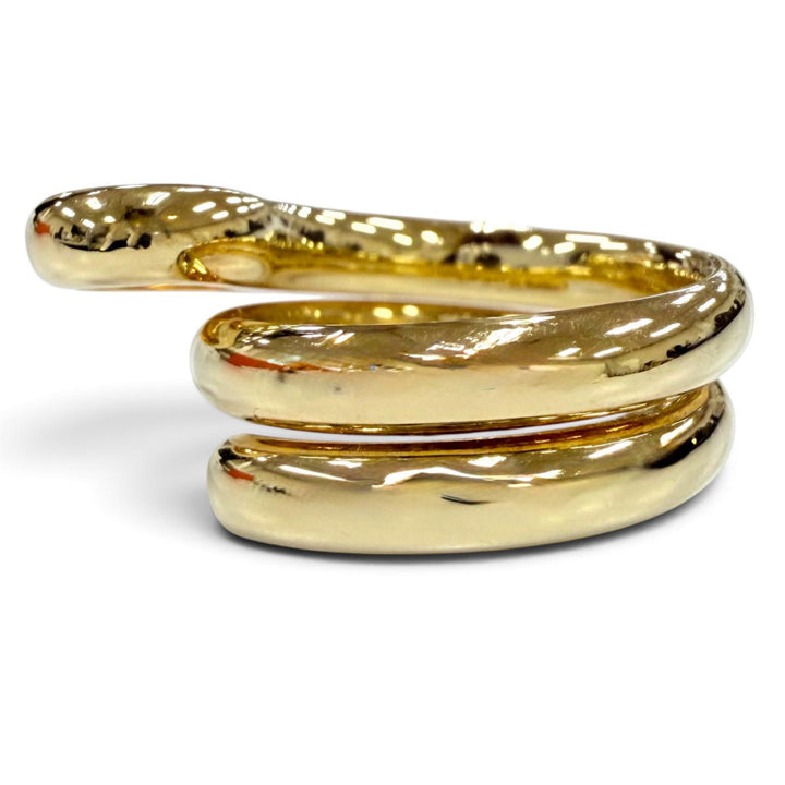 Great BOTTEGAVENETA Ring ring Bandeau ring gold AG925 Women 804848