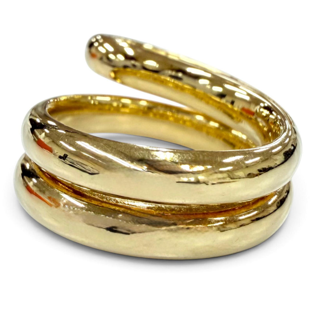 Great BOTTEGAVENETA Ring ring Bandeau ring gold AG925 Women 804848