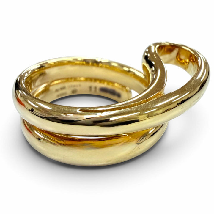 Great BOTTEGAVENETA Ring ring Bandeau ring gold AG925 Women 804848