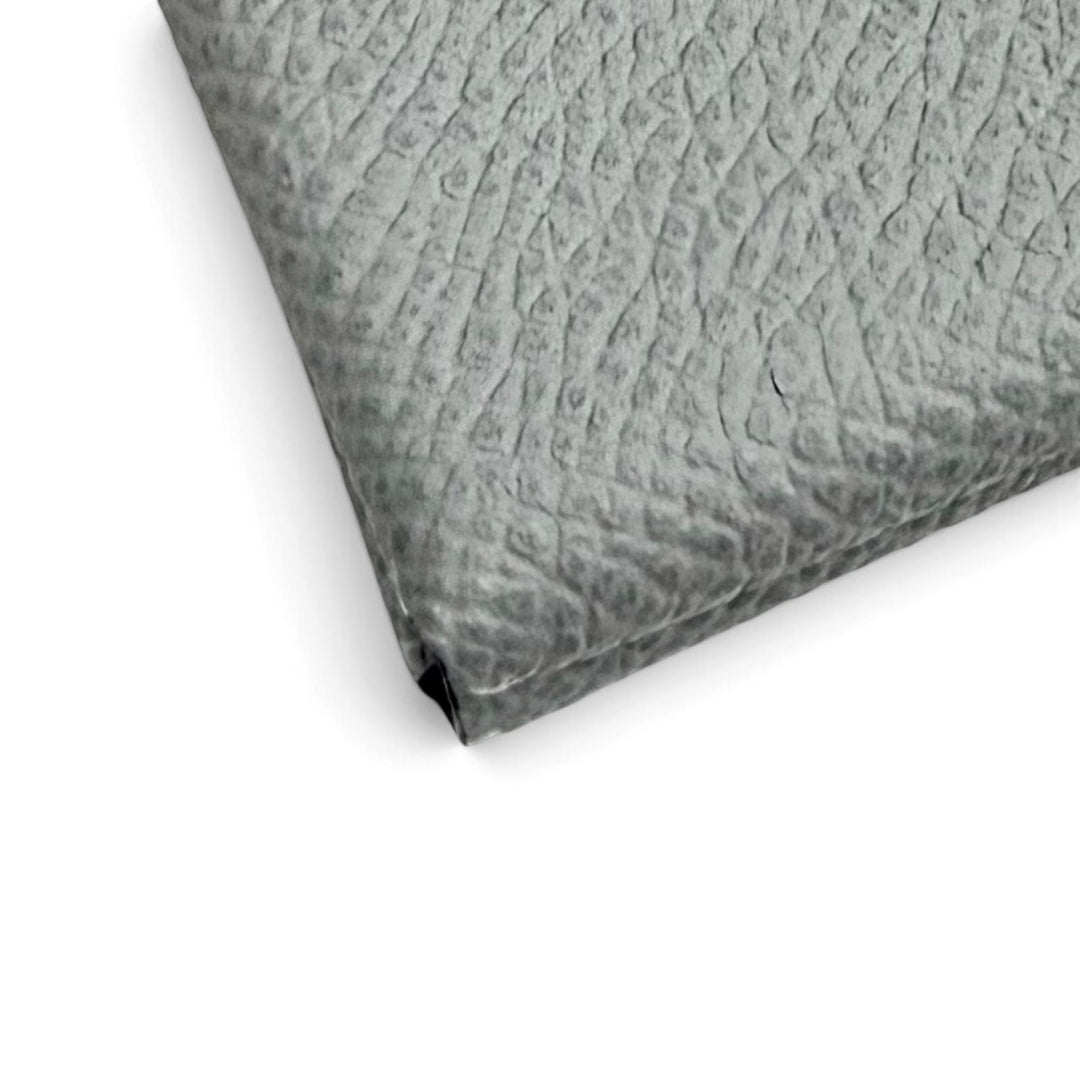 Pristine HERMES Bifold Wallet Calvi duo Serie Metal Epsom Leather Women