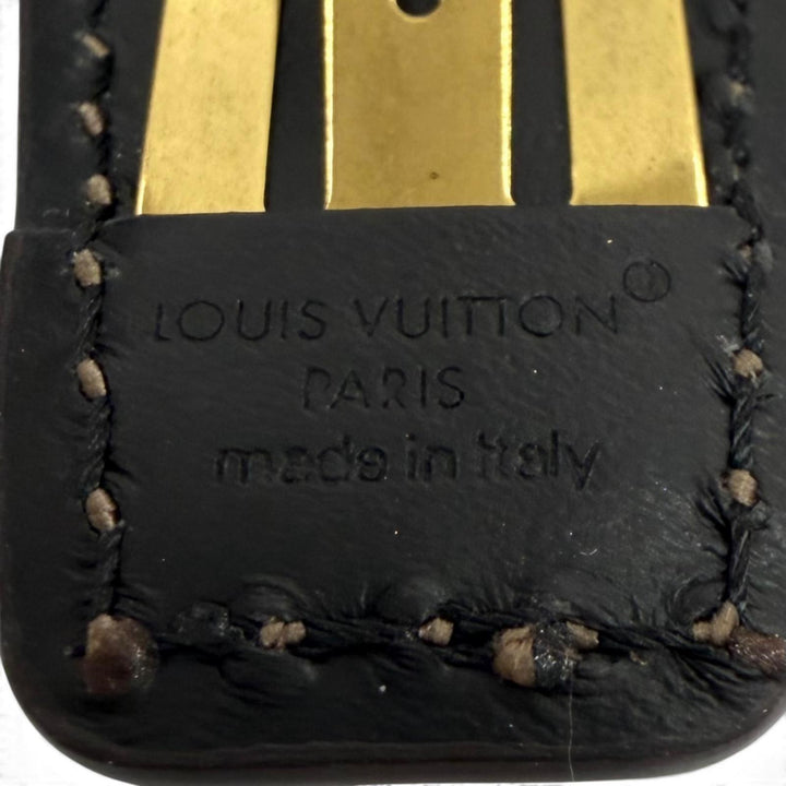 Excellent LOUIS VUITTON Valletta Set 2 Barrette LV Backstage Mini Brown M02185