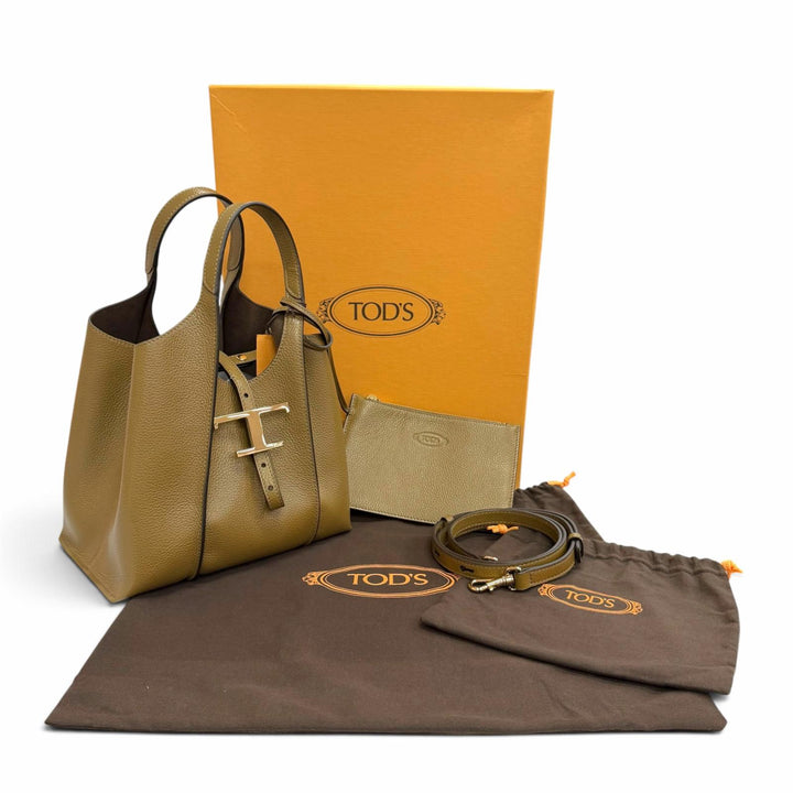 Excellent TODS Shoulder Bag T Timeless Mini Shopping Bag 2-Way XBWTSBA9100