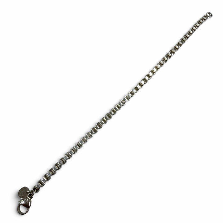 Great TIFFANY&Co. bracelet Venetian Chain Silver 925 mens