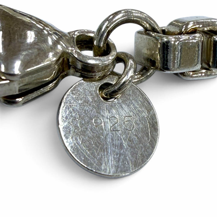 Great TIFFANY&Co. bracelet Venetian Chain Silver 925 mens